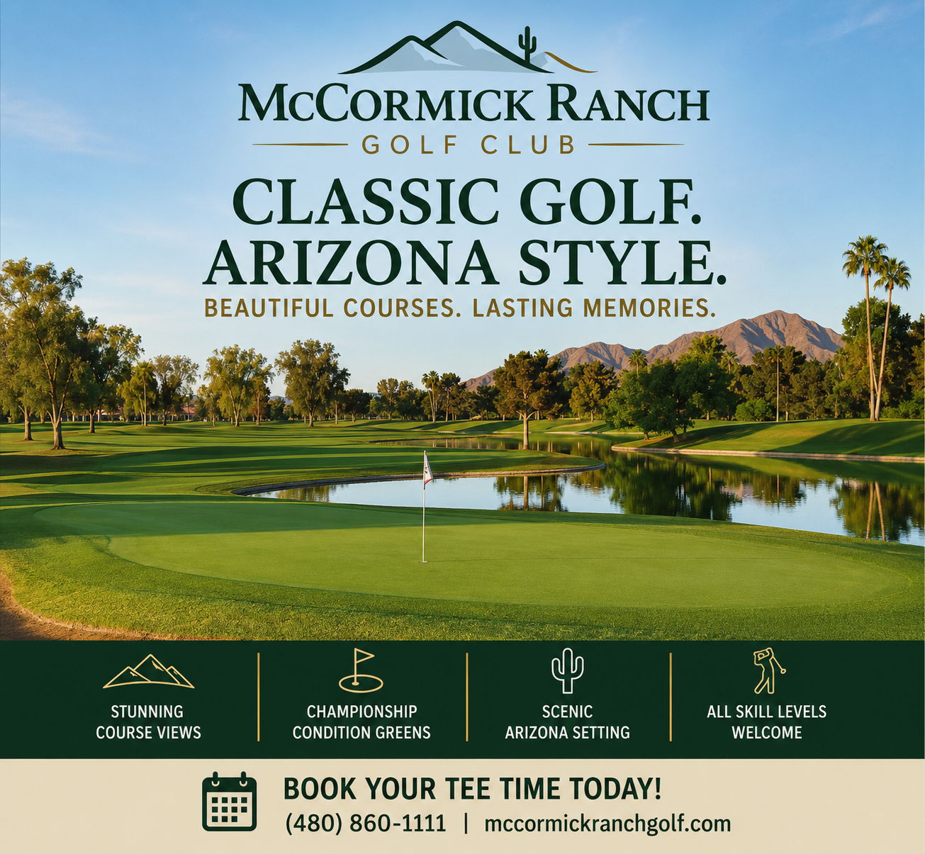 McCormick Ranch Golf Club advertisement